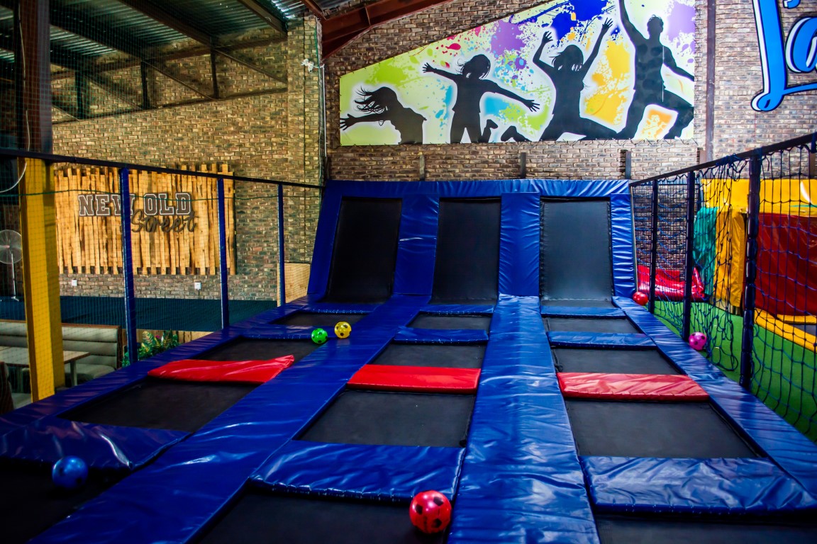 Indoor and Outdoor Activities at Jumpers Lane in Bloemfontein
